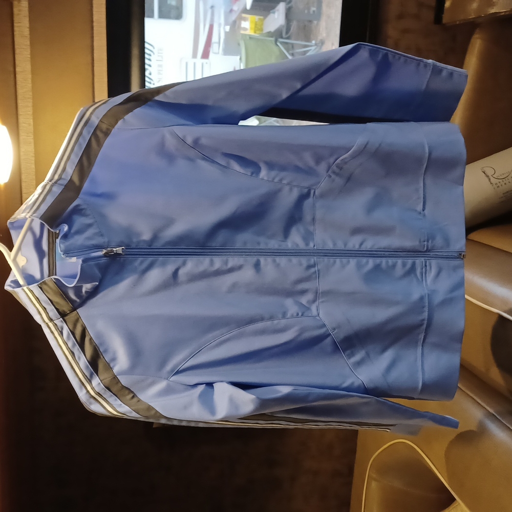SJB Active jacket purple/blueish with grey stripes size PS